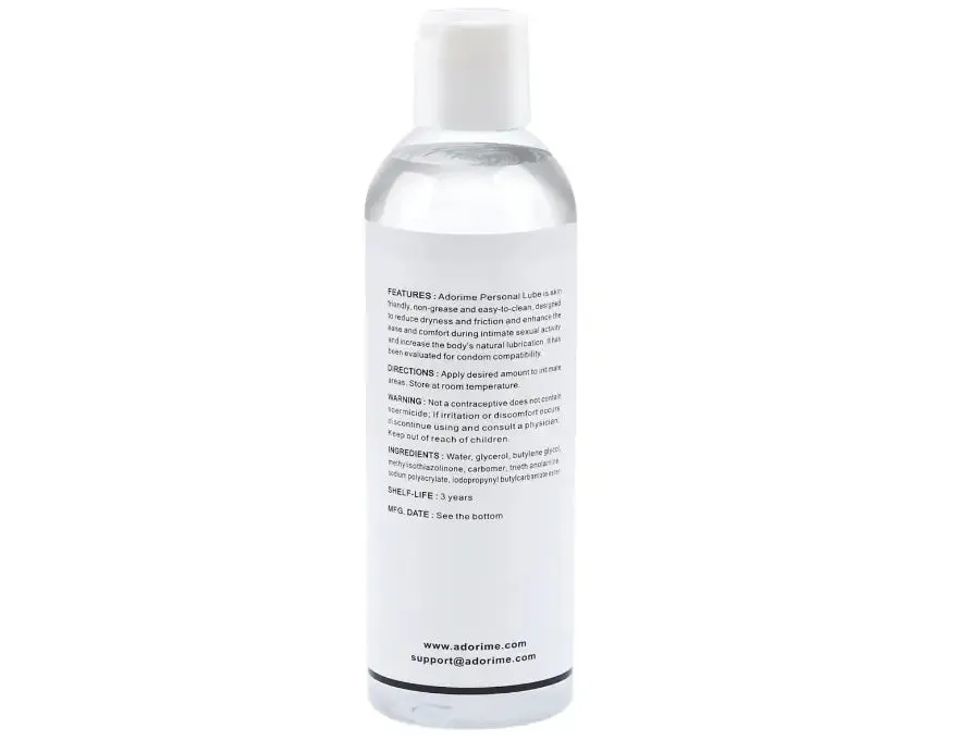 2pcs Water Based Personal Lubricant in 8oz/240ml