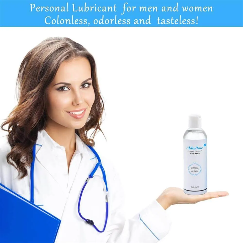 2pcs Water Based Personal Lubricant in 8oz/240ml