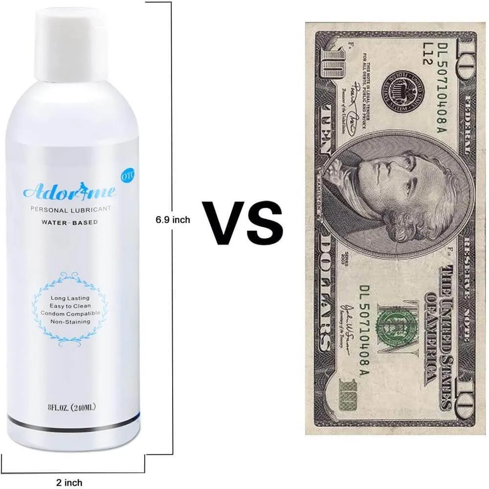 2pcs Water Based Personal Lubricant in 8oz/240ml