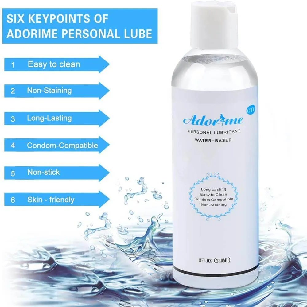 2pcs Water Based Personal Lubricant in 8oz/240ml