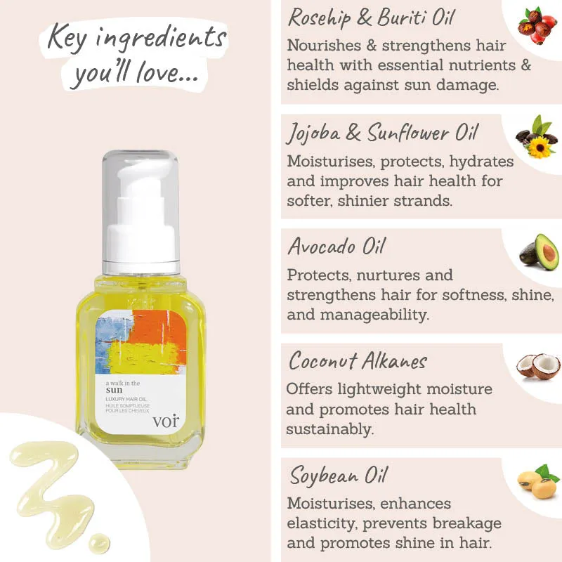 A Walk In The Sun Luxury Hair Oil