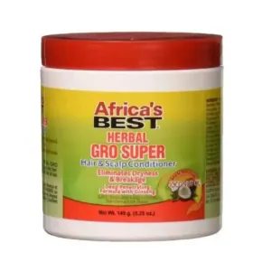 Africa's Best Herbal Gro Super Hair & Scalp Conditioner - 5.25 oz