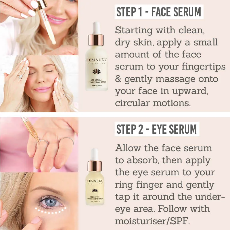 Age Defying Intensive Eye Serum & Face Serum Duo