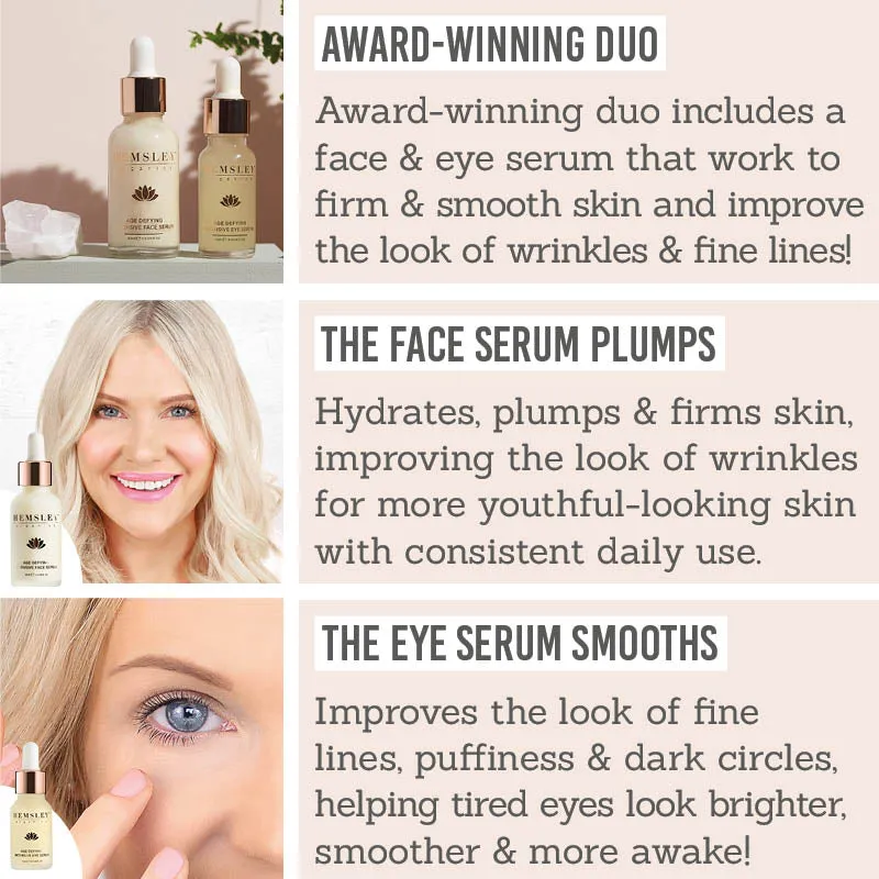 Age Defying Intensive Eye Serum & Face Serum Duo