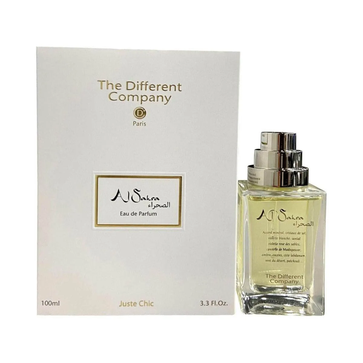 Al Sahra by The Different Company perfume for unisex EDP 3.3 / 3.4 oz New in Box