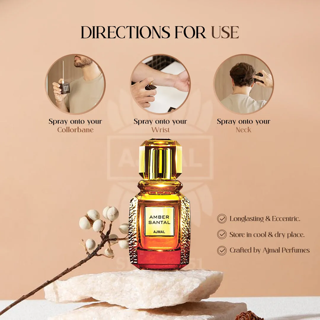 Amber Santal by Ajmal perfume 100ML EDP