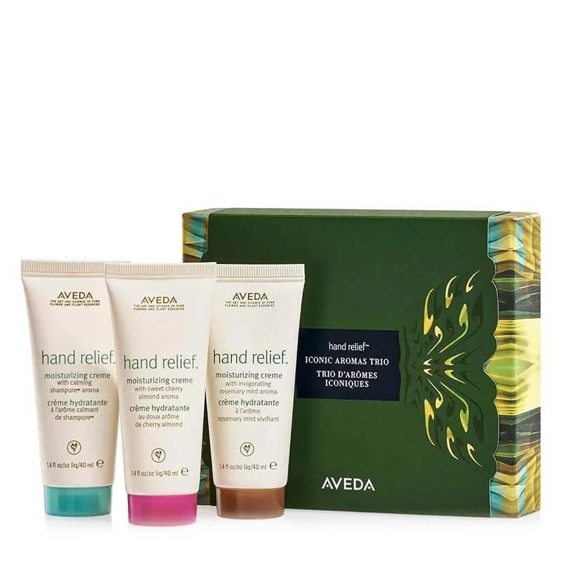 Aveda Hand Relief Iconic Aromas Trio Gift Set Discontinued
