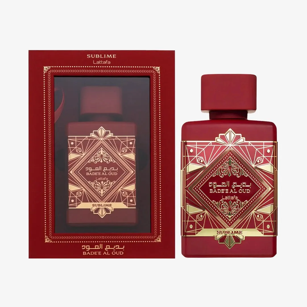 Bade'e Al Oud Sublime by Lattafa Eau De Parfum Spray 3.4 oz