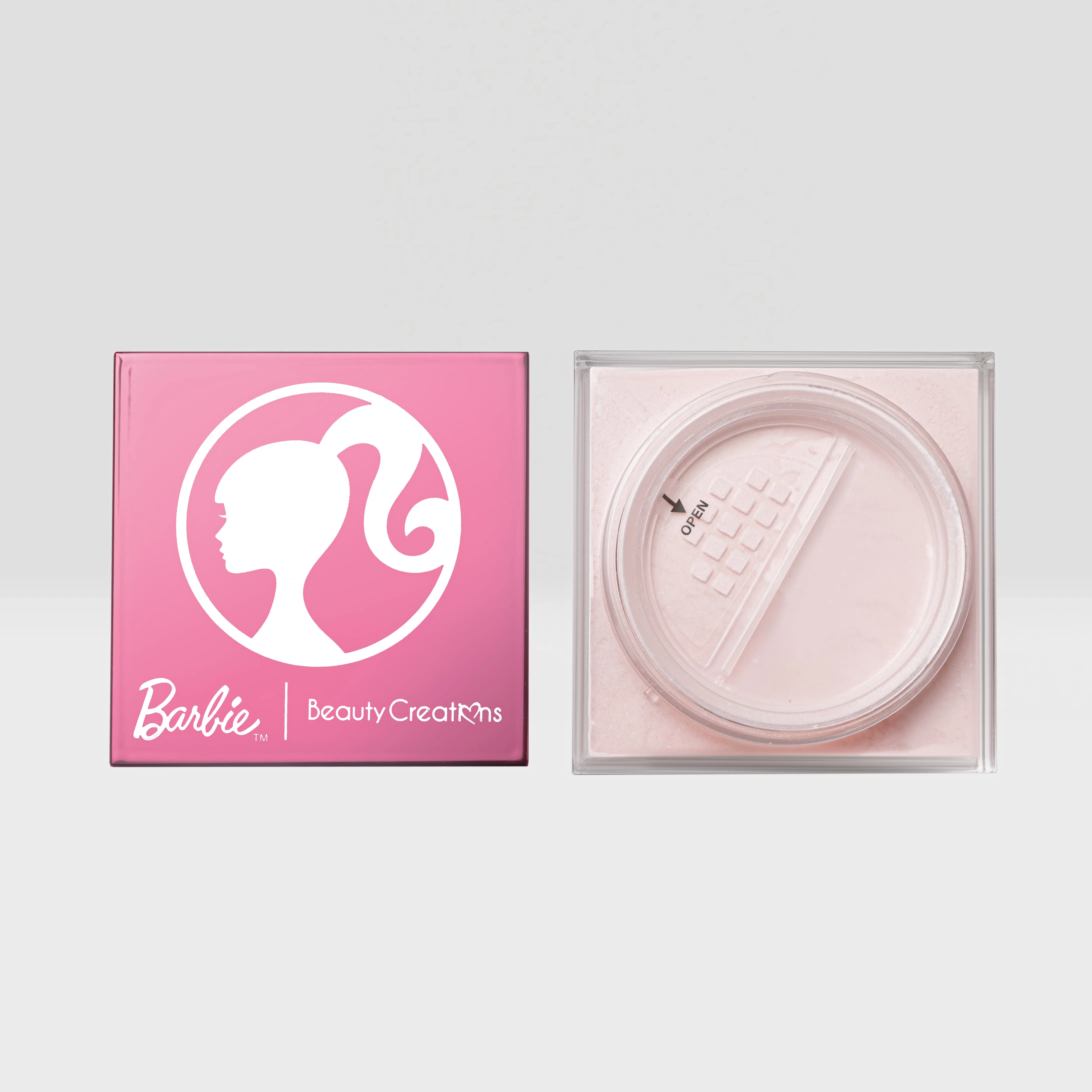 Barbie "Future Is Bright" Pink Loose Setting Powder