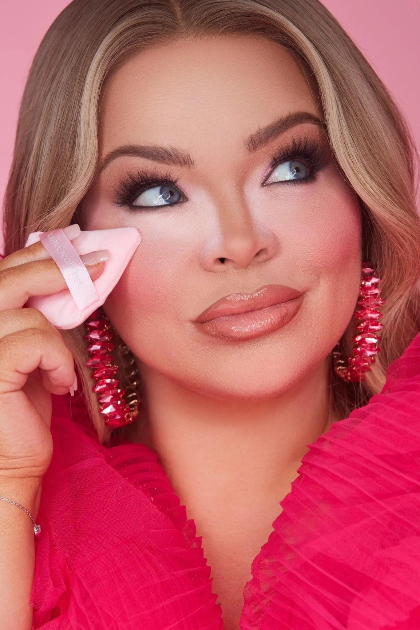 Bye Filter Setting Powder   Puff Set