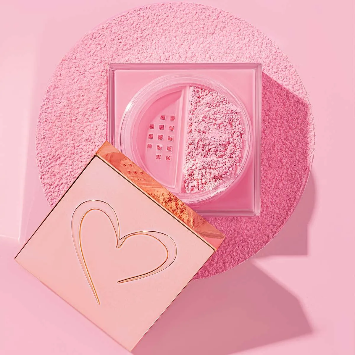 Bye Filter Setting Powder   Puff Set