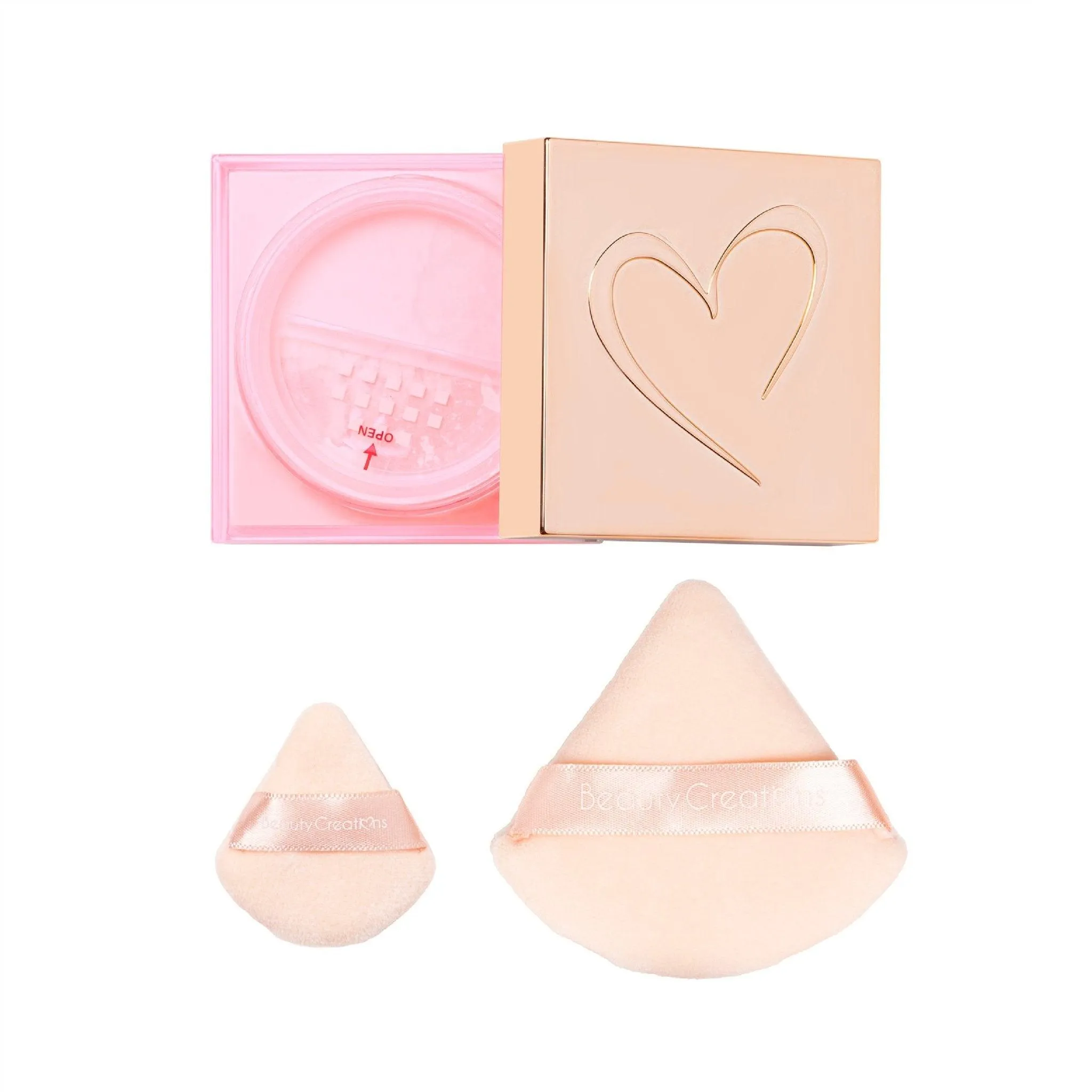 Bye Filter Setting Powder   Puff Set
