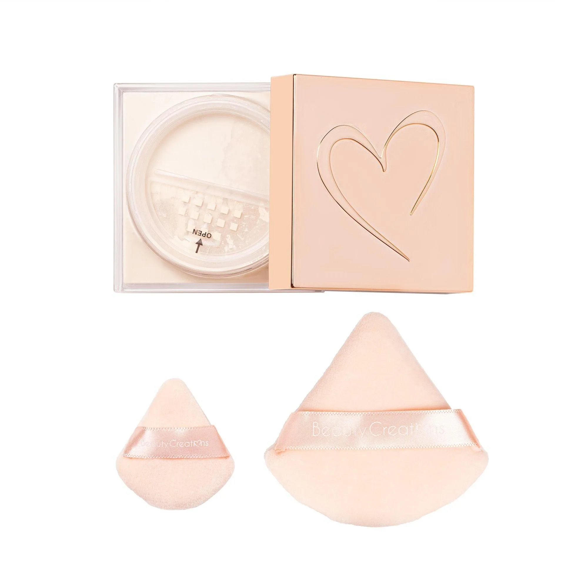 Bye Filter Setting Powder   Puff Set