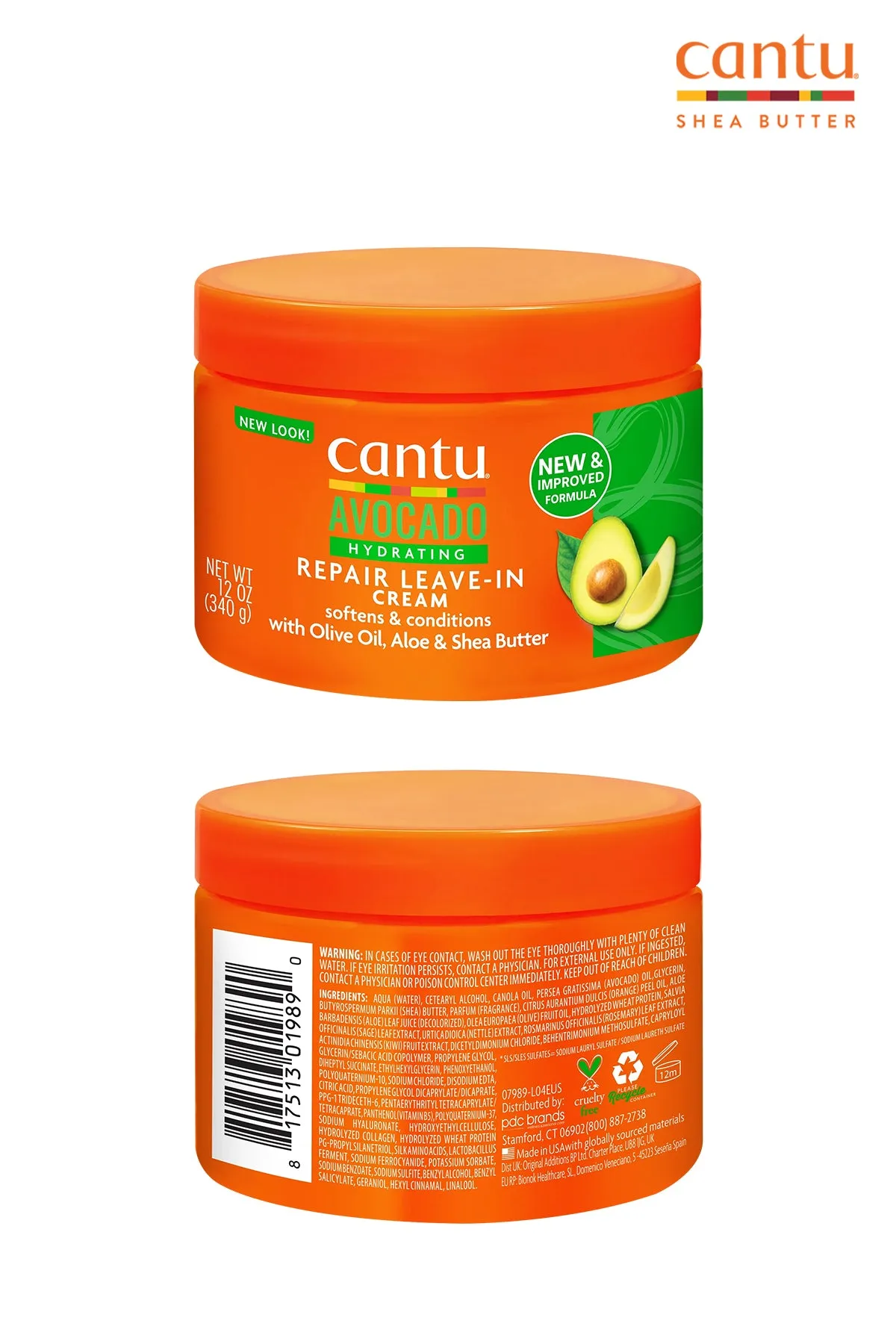 CANTU AVOCADO HYDRATING REPAIR LEAVE-IN 12oz