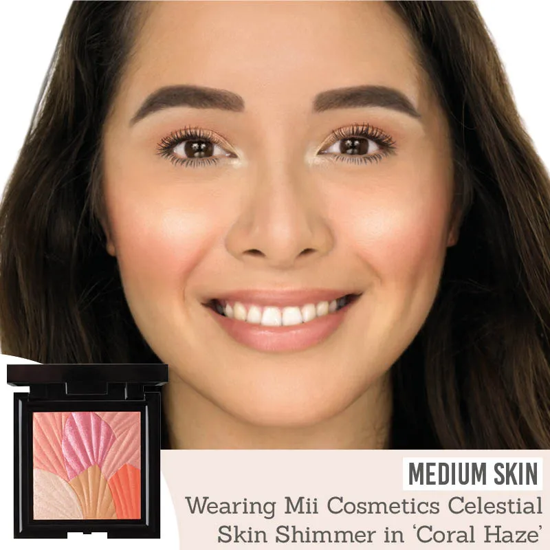 Celestial Skin Shimmer in shade 'Coral Haze'