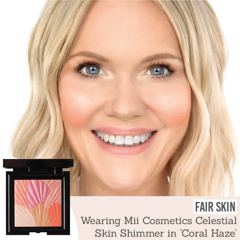 Celestial Skin Shimmer in shade 'Coral Haze'