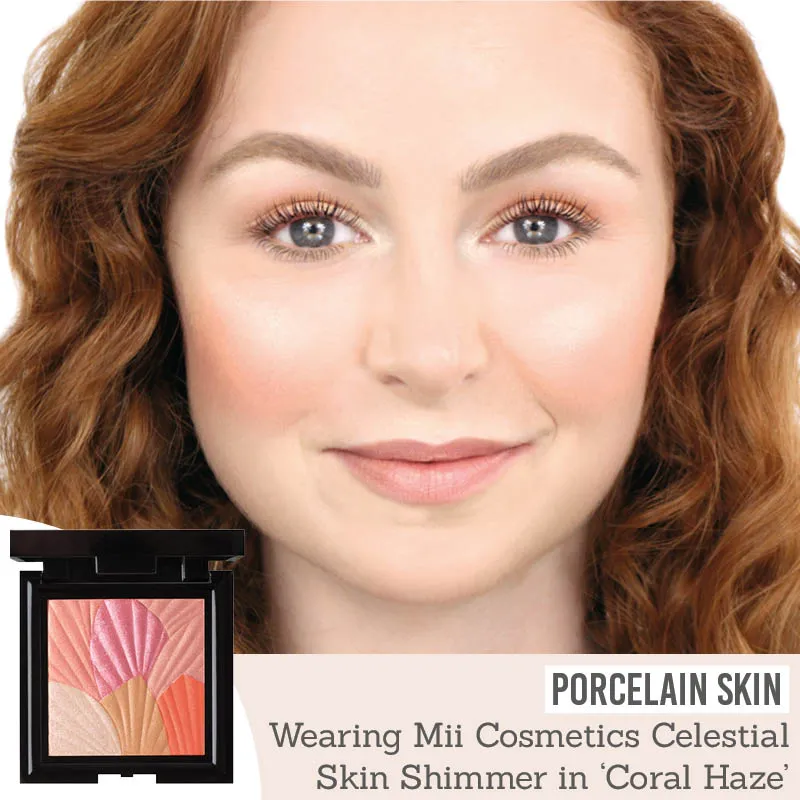 Celestial Skin Shimmer in shade 'Coral Haze'