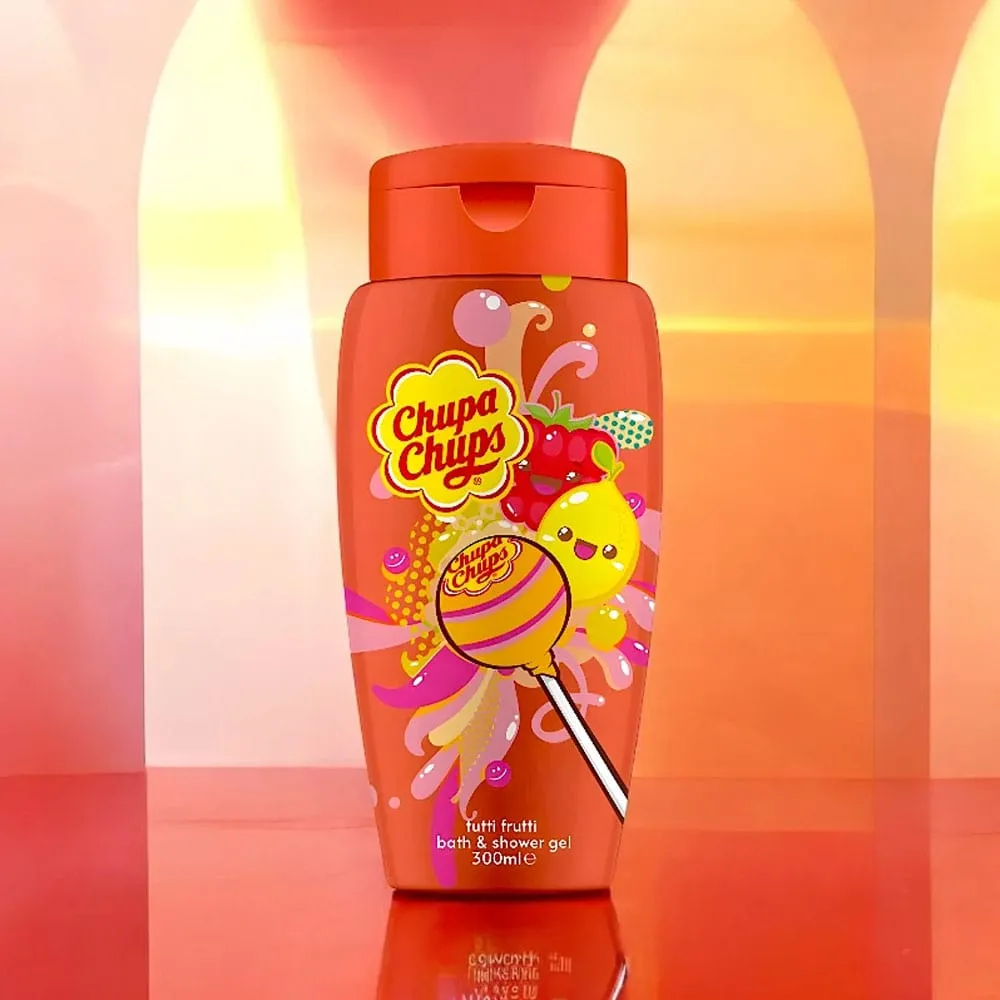 Chupa Chups Bath & Shower Gel Tutti Frutti 300ml
