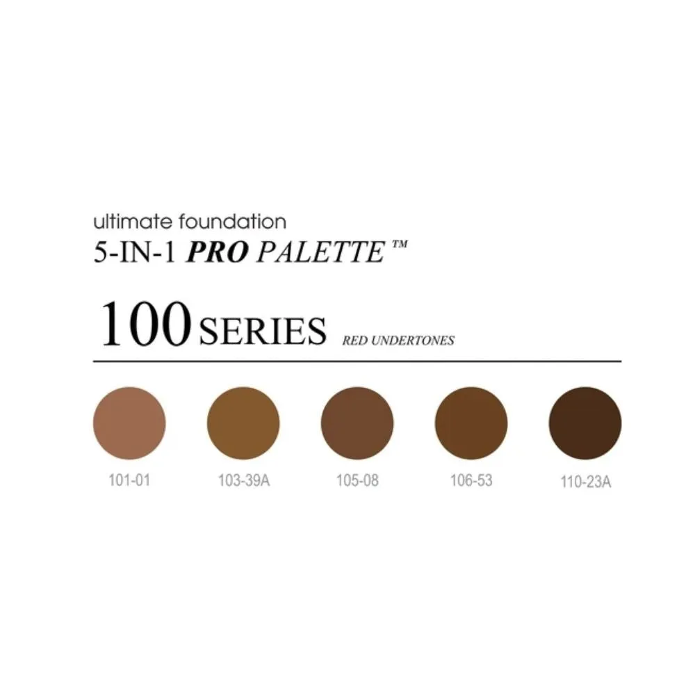 Cinema Secrets Ultimate Foundation 5 in 1 Pro Palette 100 Series