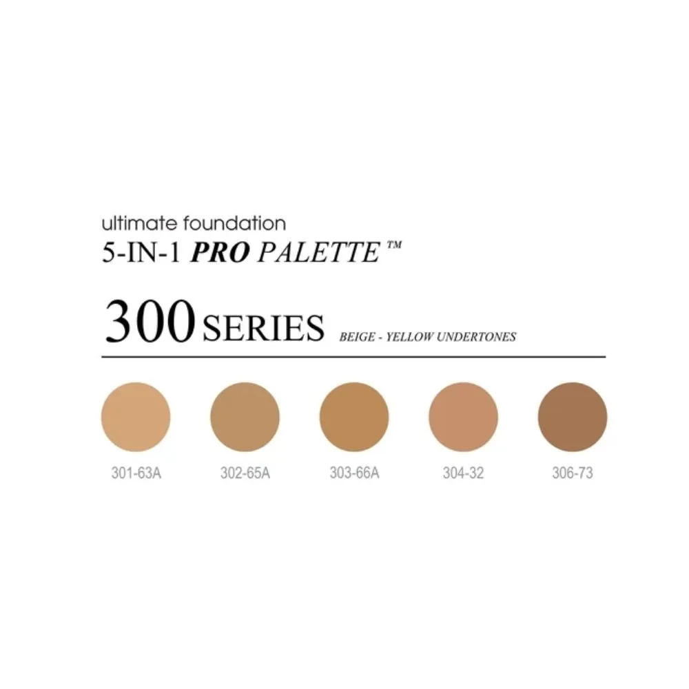 Cinema Secrets Ultimate Foundation 5 in 1 Pro Palette 300 Series