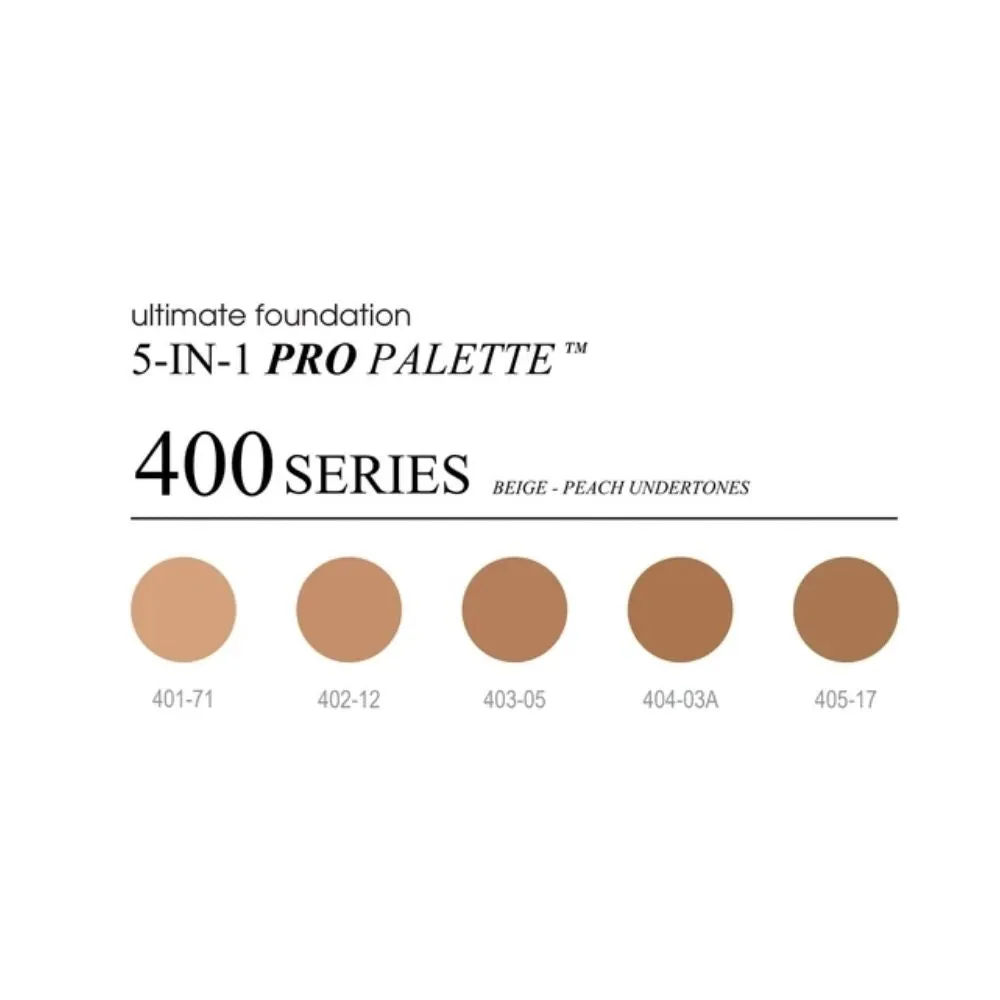 Cinema Secrets Ultimate Foundation 5 in 1 Pro Palette 400 Series
