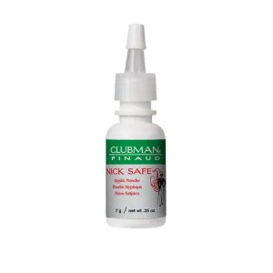 Clubman Pinaud Nick Safe Styptic Powder - .25 oz