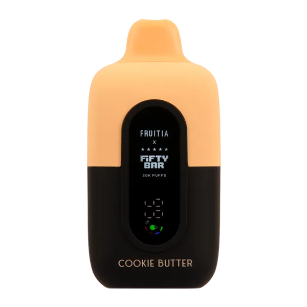 Cookie Butter FRUITIA X Fifty Bar 20K