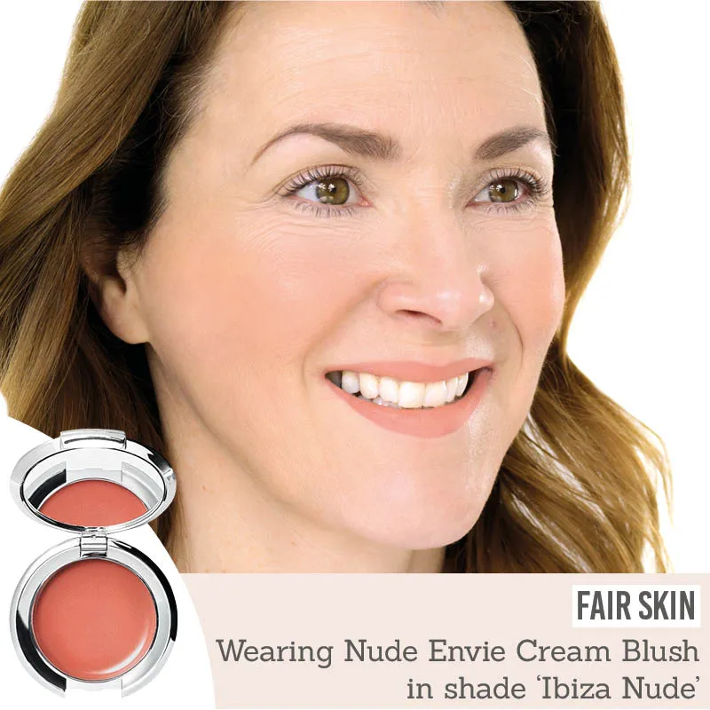 Cream Blush in 'Ibiza Nude' & 'Peachy'