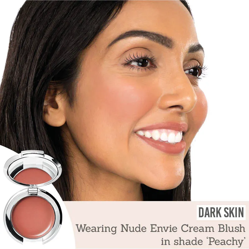 Cream Blush in 'Ibiza Nude' & 'Peachy'
