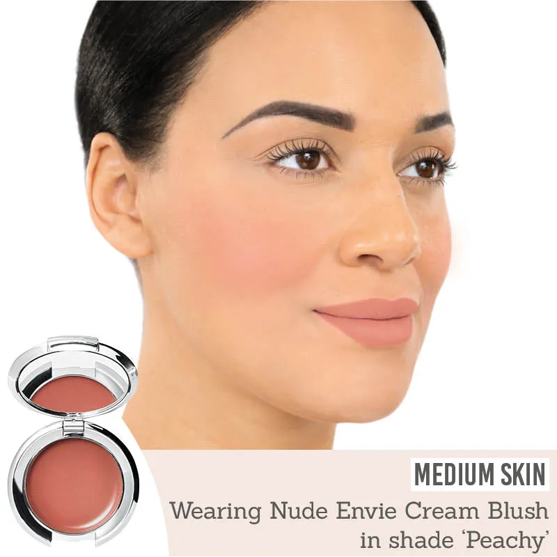 Cream Blush in 'Ibiza Nude' & 'Peachy'