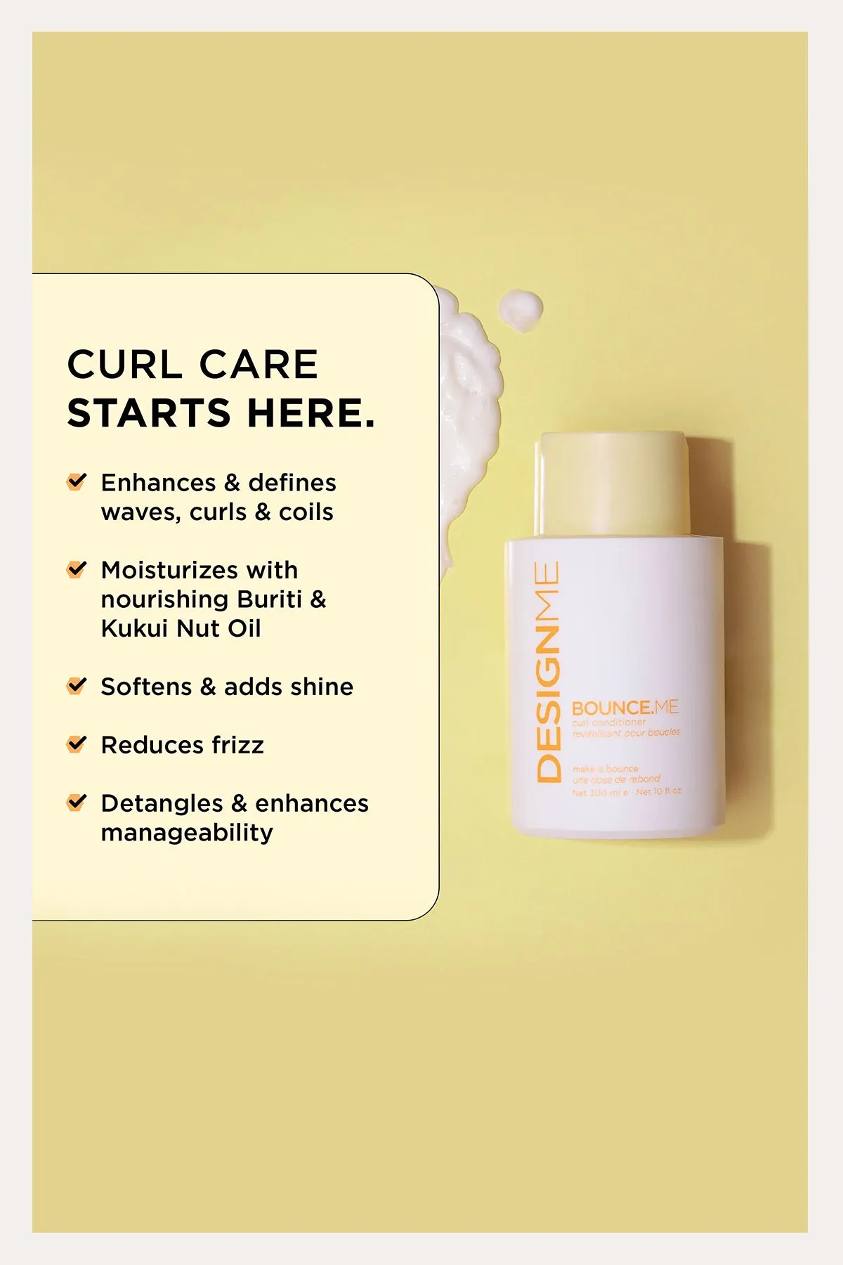 DESIGNME BOUNCE ME CURL CONDITIONER 10oz