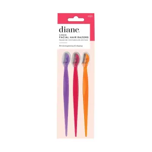 Diane 3-Pack Facial Hair Razors - Small