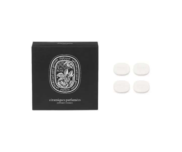Diptyque Eau Rose Perfumed Ceramics (Brooch Sold Separately)