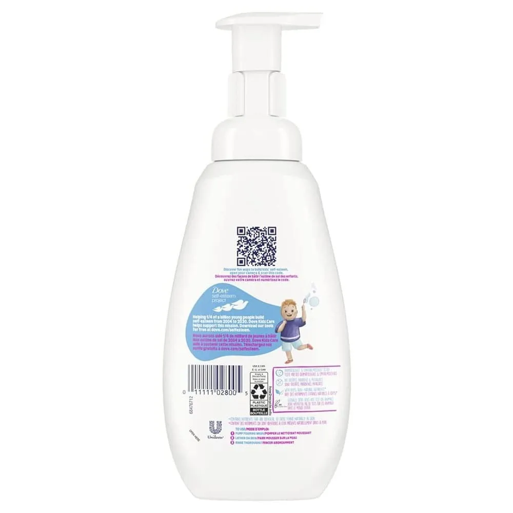 Dove Kids Care Foaming Body Wash Cotton Candy Hypoallergenic 400ml