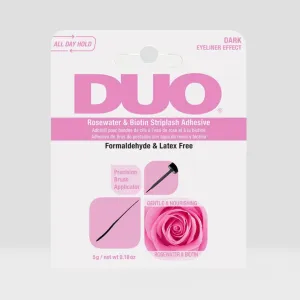 DUO Rosewater & Biotin Striplash Adhesive (Dark)