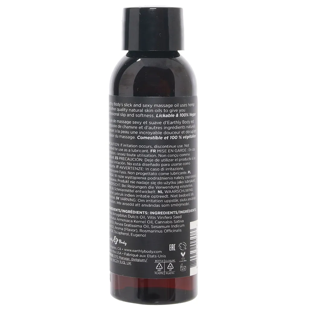 Edible Massage Oil 2oz/60ml in Juicy Watermelon