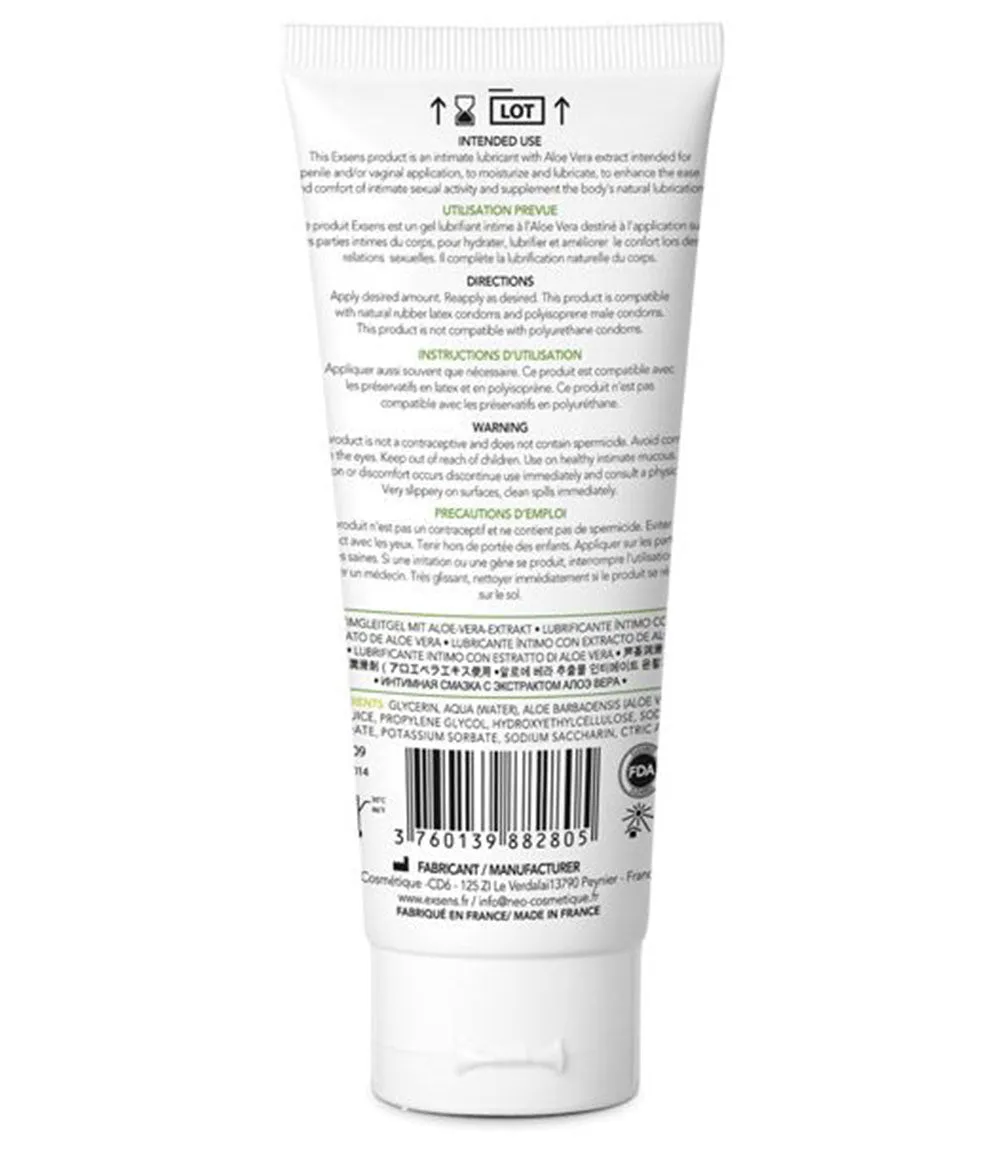 Exsens Water Based Lubricant With Aloe