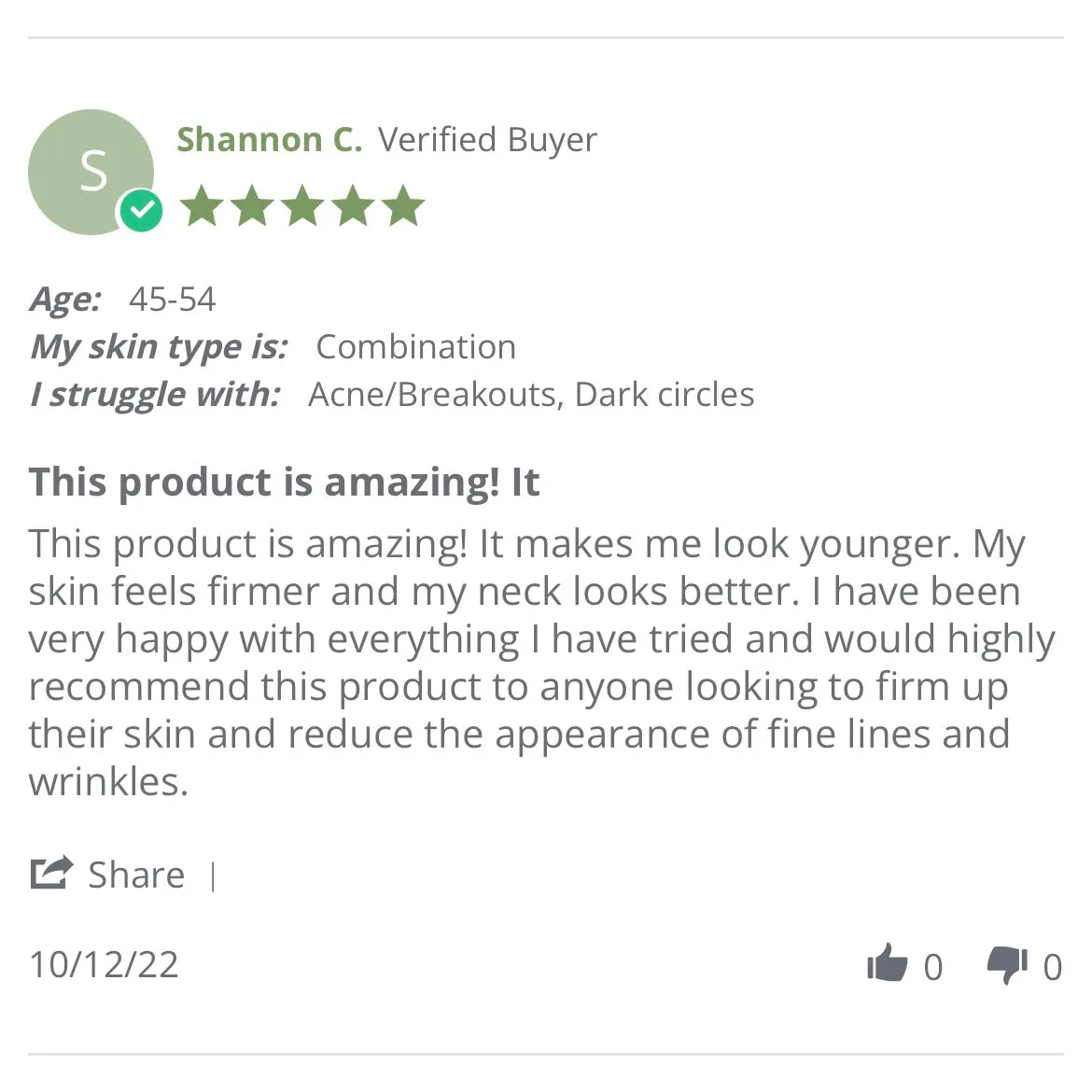 Farmhouse Fresh Flat Out Firm Hyaluronic Acid Peptide Firming Serum