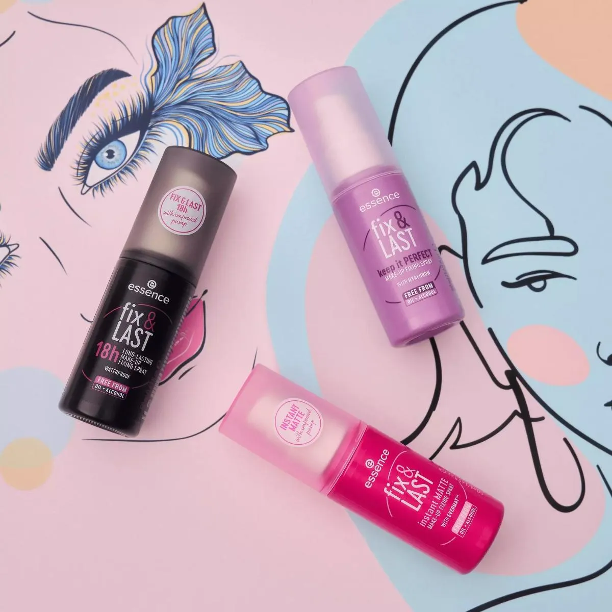 Fix & Last Instant Matt Make-Up Fixing Spray