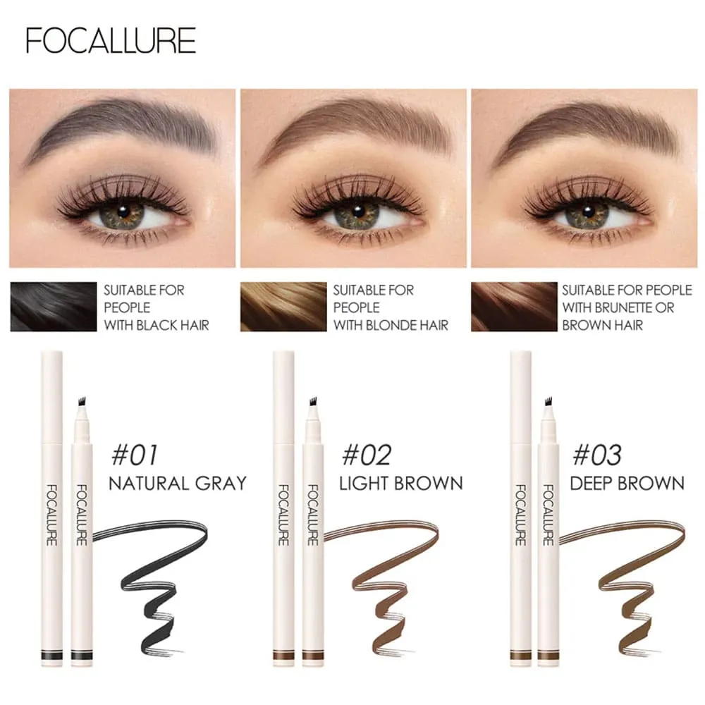 Focallure Fluff Tinted Brow Ink Pen 01