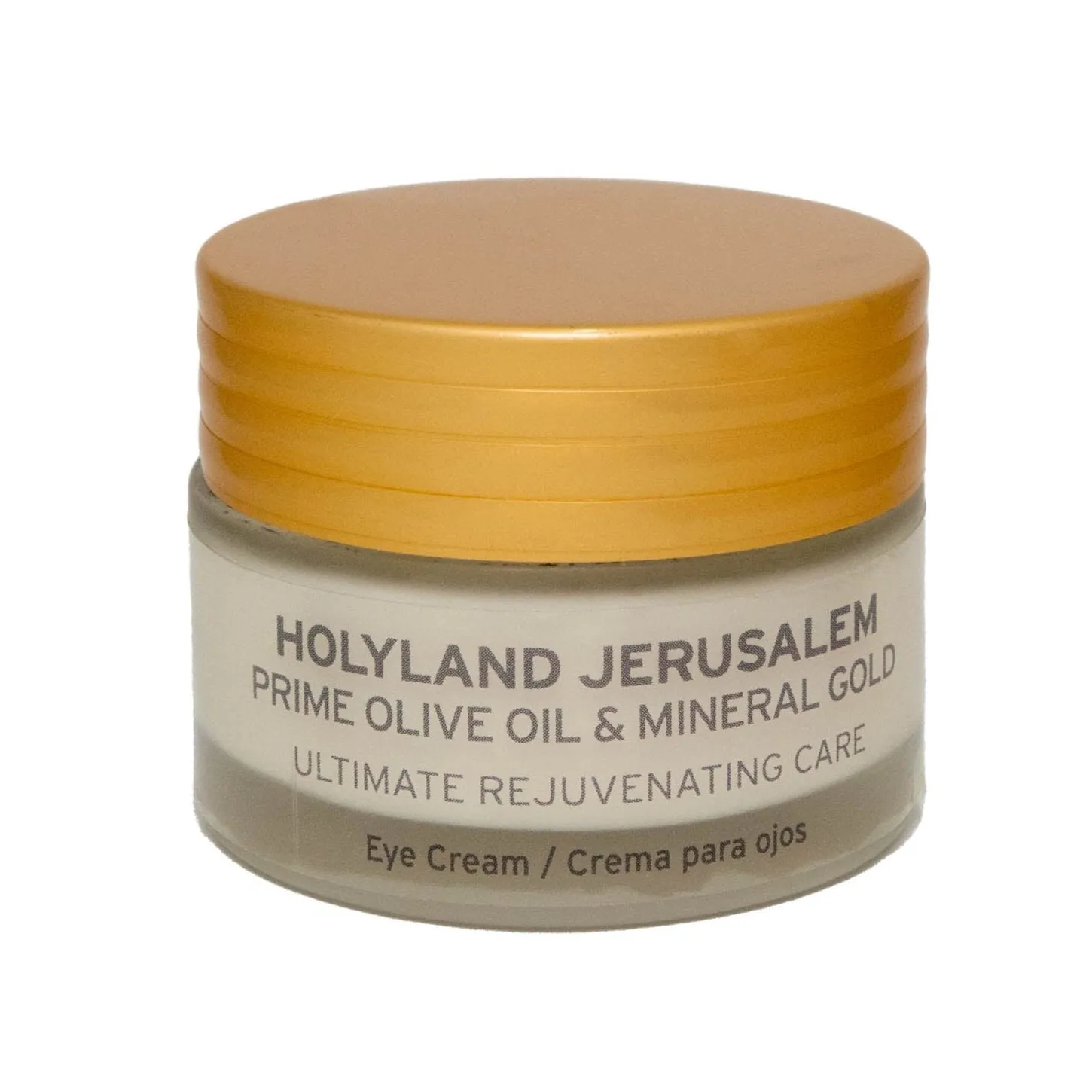 Gold Cosmetics | Holyland Jerusalem Prime Olive Oil & Mineral Gold | Eye Cream | 30 ml