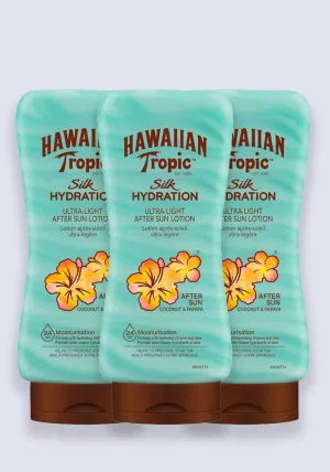 Hawaiian Tropic Silk Hydration After Sun 180ml - 3 Pack Saver