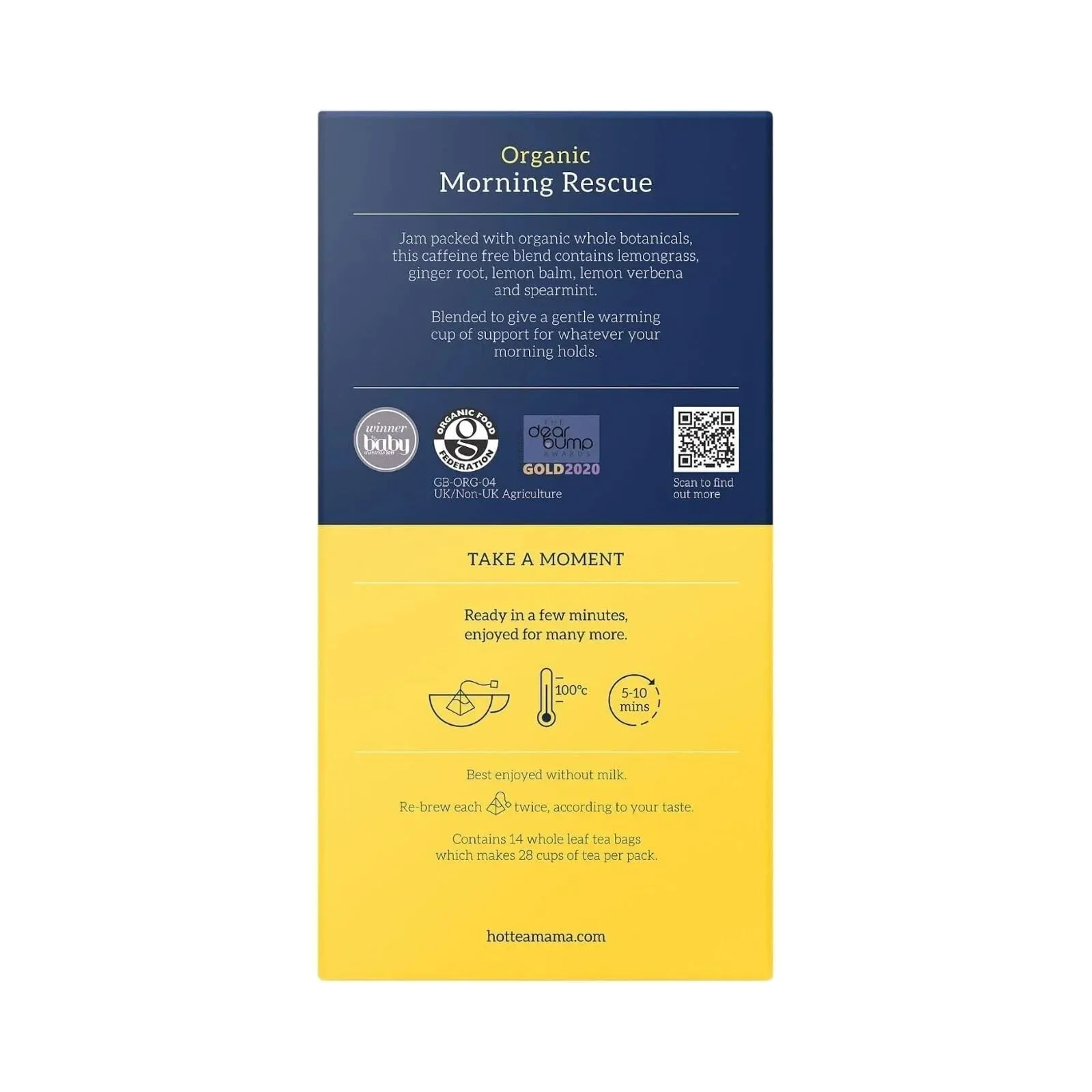 HotTea Mama Organic Morning Rescue