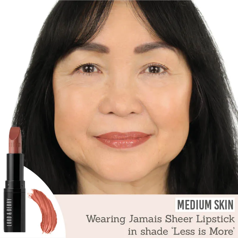 Jamais! Sheer Lipstick in 'Less is More'