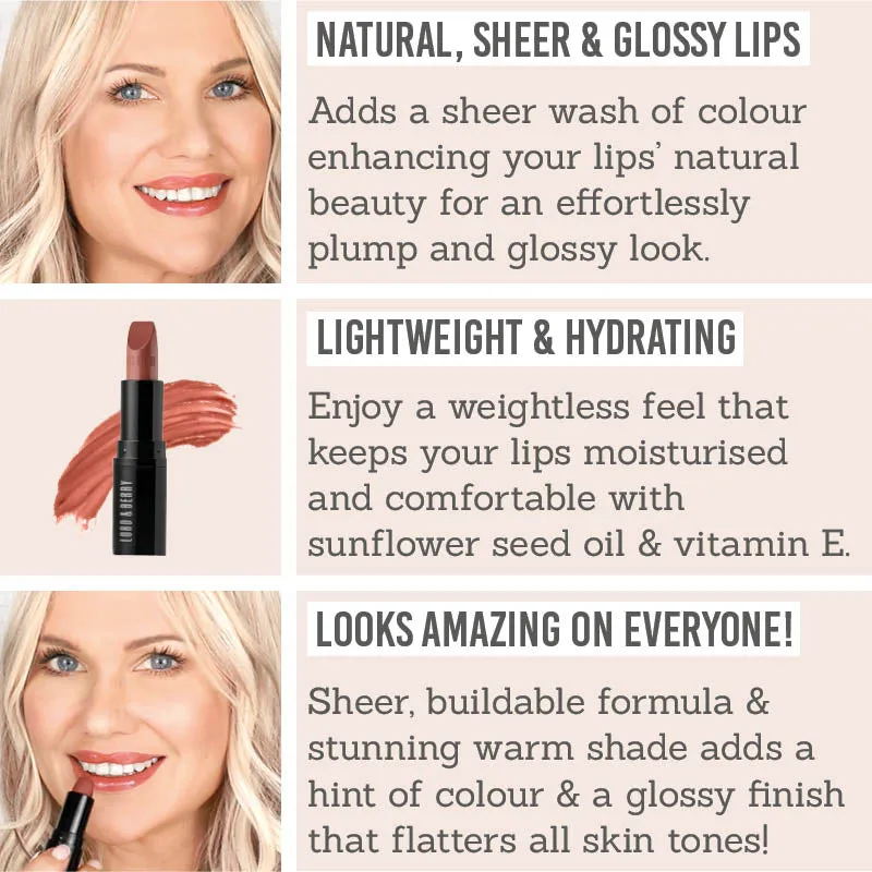 Jamais! Sheer Lipstick in 'Less is More'