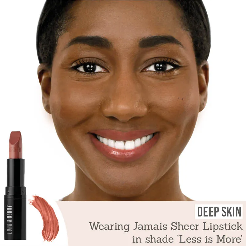 Jamais! Sheer Lipstick in 'Less is More'