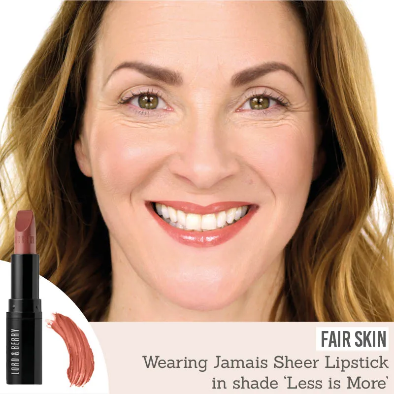 Jamais! Sheer Lipstick in 'Less is More'