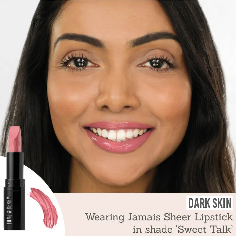 Jamais! Sheer Lipstick in Sweet Talk