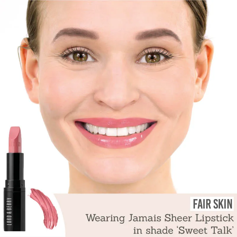 Jamais! Sheer Lipstick in Sweet Talk