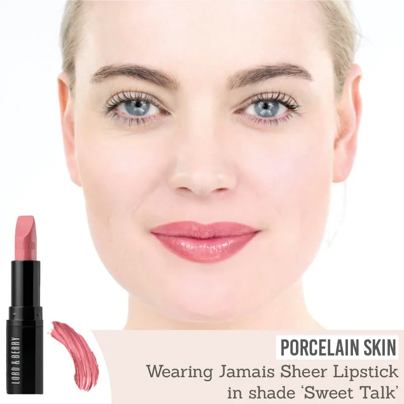 Jamais! Sheer Lipstick in Sweet Talk